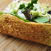 Homemade Chickpea Taco Shell