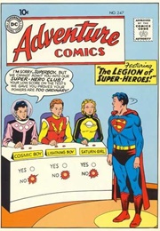 The Legion of Superheroes (Adventure Comics #247; April 1958) (Otto Binder)