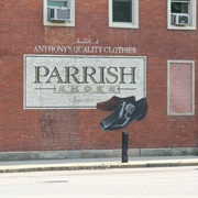 Parrish Shoes Sign