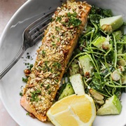 Roasted Almond-Crusted Fish