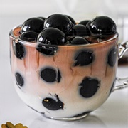 Grass Jelly Bubble Tea