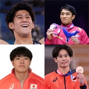 Men's Artistic Gymnastics Team (Japan) Hashimoto, Kaya, Shinnosuke & Tanigawa