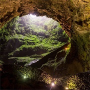 Algar Do Carvão, Terceira, Azores, Portugal