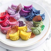 Rainbow Dumplings