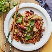 Biang Biang Noodles With Mapo Sauce