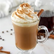 Cinnamon Caramel Plum Latte