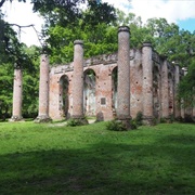 Old Sheldon Church Ruins