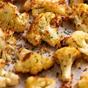 Breaded Oven-Fried Cauliflower