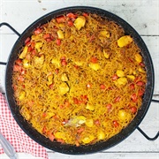 Chicken and Veg Fideua