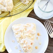Coconut Lemon Scone