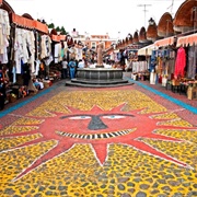 Mercado El Parián, Puebla, Mexico