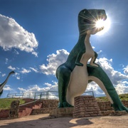 Depression Era Dinosaur Park