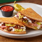 Parmesan Crusted Italian Papadia