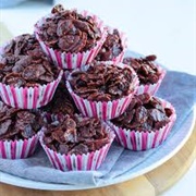 Chocolate Fruit & Nut Crispy Cakes