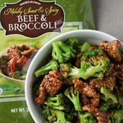 Trader Joe's Beef and Broccoli