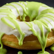 Christmas Cookie Drizzle Donut