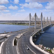 Rod El Farag Axis Bridge (Tahya Misr Bridge), Cairo, Egypt