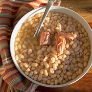 Smoky Baked Navy Beans