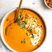 Carrot and Lentil Soup