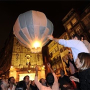 Launch a São João Balloon