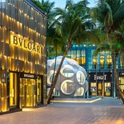 Palm Court, Miami, Florida, USA