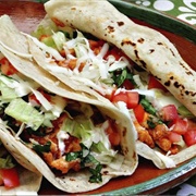 Chipotle Soft Taco
