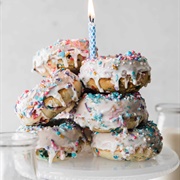 Donut Birthday Cake