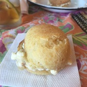 Pao De Queijo Cream Cheese Sandwich