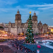 Zócalo Christmas Market, Mexico City, Mexico