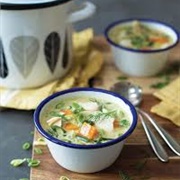 Smoked Haddock and Squash Chowder