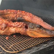 Smoked American Alligator