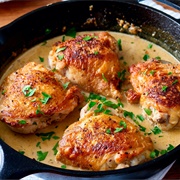Creamy French Mustard Chicken