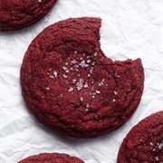 Red Velvet Wildberry Peach Nerds Cookie