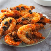 Black Bean Prawns