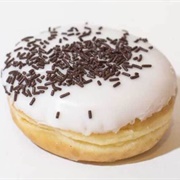 White Forest Kreme Doughnut