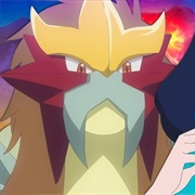 1312. Fierce Fighting Entei! War Cry of Flames!!!