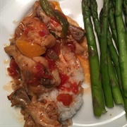 Polynesian Peach Chicken