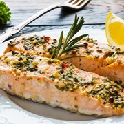 Salmon With Herb Butter