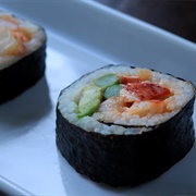 Lobster Sushi Roll