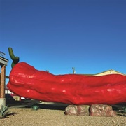World's Largest Chile Pepper Sculpture
