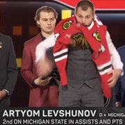 Artyom Levshunov (Belarusian) - 2nd Overall Draft Pick 2024 by the Chicago Blackhawks