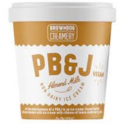 Browndog Creamery PB & J Non-Dairy Ice Cream