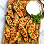 Sour Milk Herb and Cheese Poppers