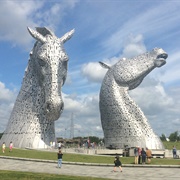 The Kelpies, Scotland, UK
