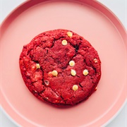 Red Velvet Capirotada Cookie