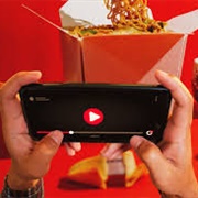 Watch YouTube or TV While Eating Meals
