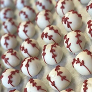 Baseball Cake Balls