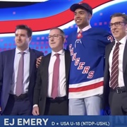 E.J. Emery (American) - 30th Overall Draft Pick 2024 by the New York Rangers