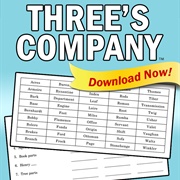 Three's Company Puzzles