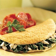 Florentine Omelet Spinach Cheese